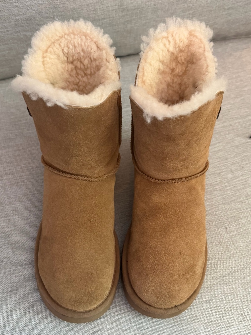 UGG Chestnut Suede Shearling Boot - Classic Chestnut